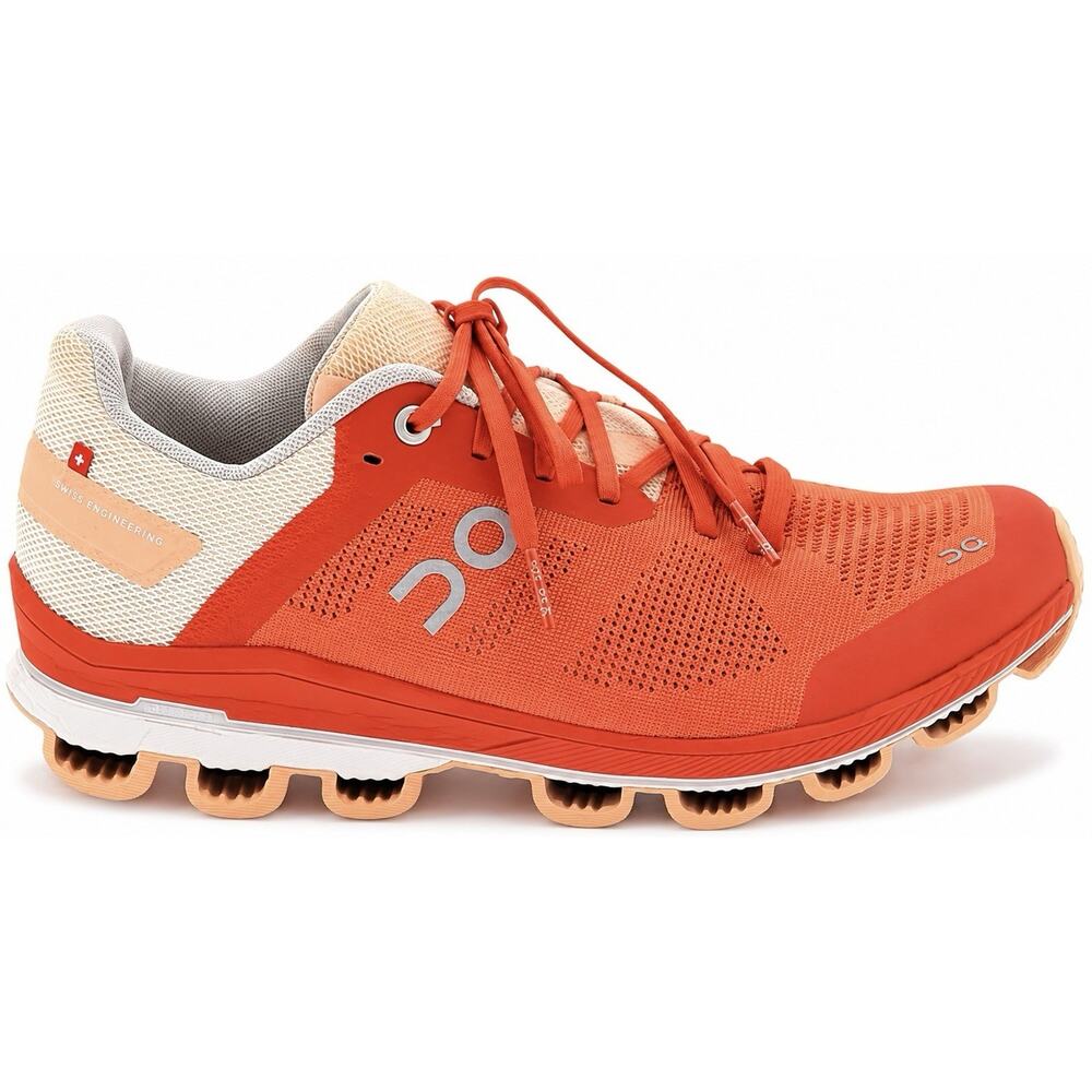 On Cloud Cloudsurfer 6 Rust/Rose Lightweight Running Shoes Sneakers Women Sz 8.5